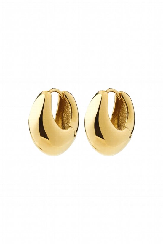 Iris Huggie Earrings 2